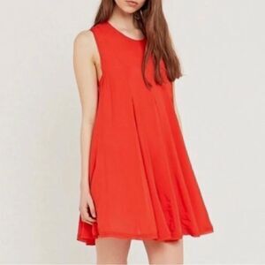 Women's Red dress by Ecote from urban outfitters